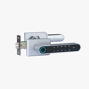 Security Smart Biometric Fingerprint Door <strong>Lock</strong> TTLock APP Password <strong>Key</strong> for Glass Door <strong>Lock</strong> - Product Image 5