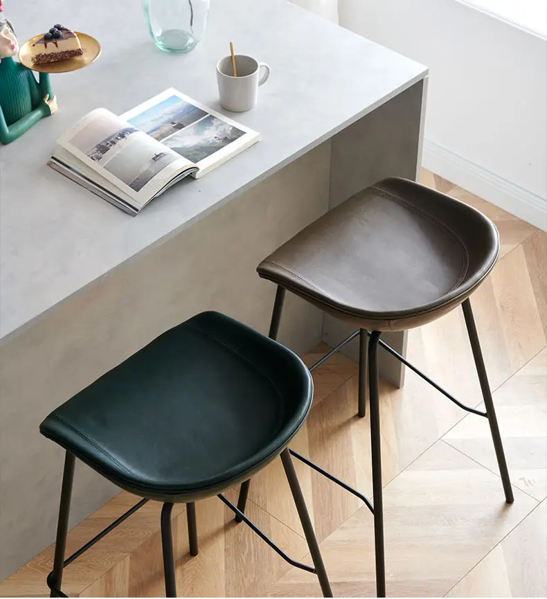Sedia da Bar mobili ristorante cucina di casa a buon mercato bancone alto nordico moderno metallo sgabelli da Bar di lusso sedie per Bar