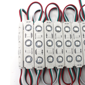 WS2811 IC LED RGB-Blitz modul IP65 DC12V 5050 7515 SMD ABS-Lampen gehäuse ROHS-zertifiziert Voll grün Blau Licht Factory Direct - Product Image 5
