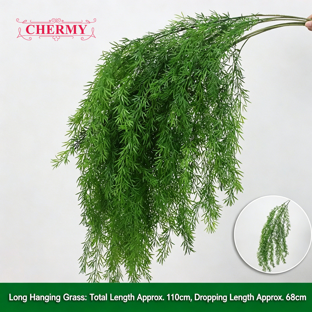 #8 - Herbe longue suspendue verte