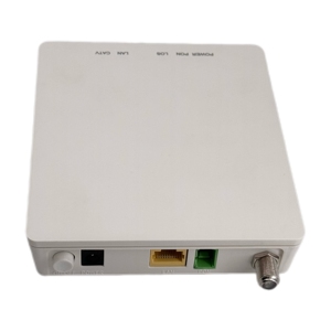 ONU HG8012H 1GE + CATV XPON APC POE ricevitore ottico di rete con 12V alimentatore SC & RJ45 connettore per uso Telecom entro 20km - Product Image 1