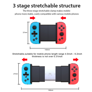 Nuovo Gamepad estensibile Wireless BT 5.0 per Controller Console NS Switch controllo Joystick per videogiochi per giochi di telefoni Android IOS - Product Image 3