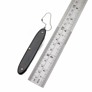 Small Compact Portable Keychain Mini Folding Knives Promotion Box Opener <strong>Cutter</strong> Package for <strong>Key</strong> Chain Minimal Tiny Pocket Knife - Product Image 5