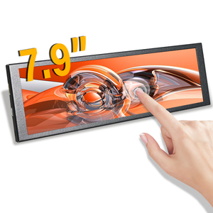 7.84 Data Temperature Monitoring <strong>Display</strong> 7.9 Inch Touch Stretched Bar IPS CPU LCD PC Case Monitor for Laptop <strong>Raspberry</strong> <strong>Pi</strong> - Product Image 1