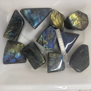 Freeform labradorit kristal şifa taşı doğal düzensiz taş kristal ücretsiz şekil yeşim kuvars dekor ve hediyeler için - Product Image 4