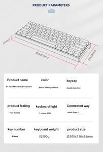<strong>Computer</strong> Multimedia Optical Gaming <strong>Keyboard</strong> Usb 3.0 61 Keys <strong>Keyboards</strong> Mechanical Gaming <strong>Keyboard</strong> for Desktop - Product Image 5