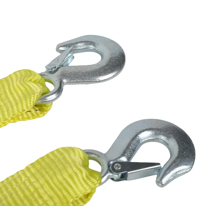 High Strength off Road Car Trailer Towing Kinetic Energy Rope Recovery Flat Sling Rope Tow Strap