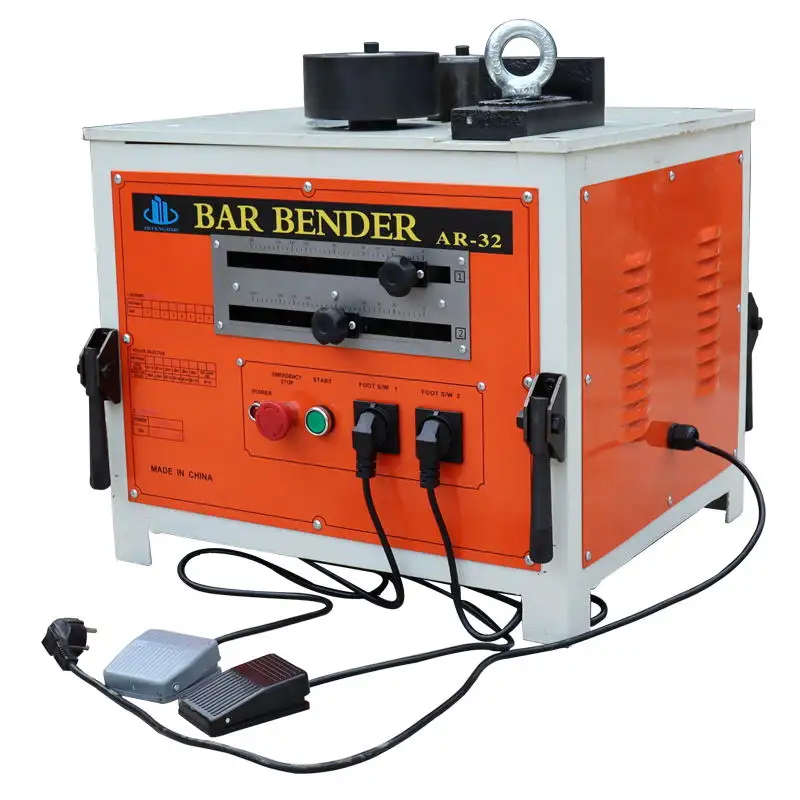 Rod Bending Machine Bar Bender for Sale Cheep Price AR-25 Iron Electric Power Manual Type Steel Motor New Product 2020 Ce Wooden