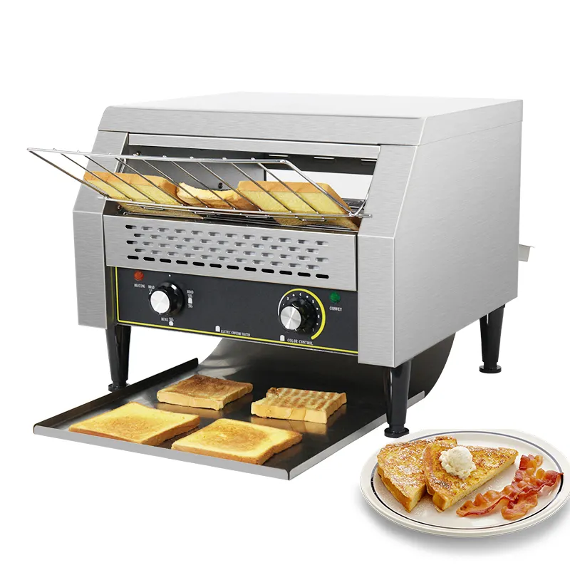 Grille-pain électrique commercial/grille-pain de convoyeur/machine de grille-pain