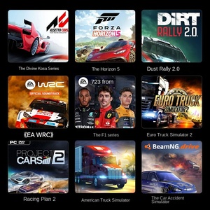 Pxn V10 Pro เกมแข่งรถจอยสติ๊กแบบสั่นพวงมาลัยเล่นเกมสำหรับพีซี PS3 PS4 Xbox One SWITCH