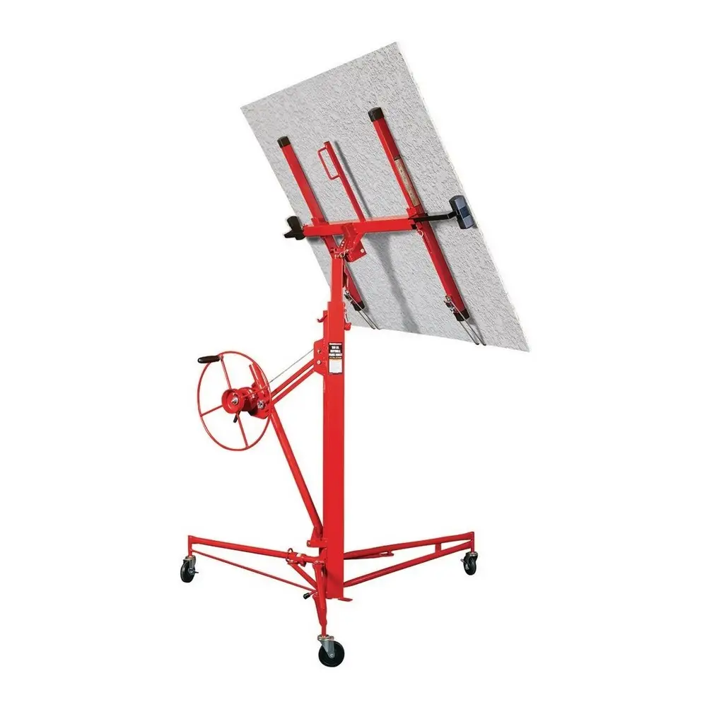 Adjustable16FT Intonaco del Muro A Secco Bordo del Pannello Sollevatore Jack Strumenti di Muro A Secco di Sollevamento Carrello Muro A Secco Ascensore