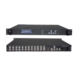 TV digitale 8 canali modulatore SD RF MPEG2 AV a DVB-C/dvb-t/ISDB-T modulatore Encoder RF - Product Image 2