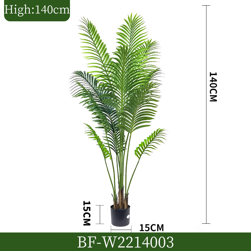 High simulation loose-tailed cosmos-14m-plastic base pot