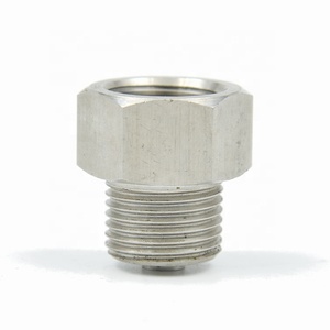 定制高精度配件适配器，带通孔的公母螺纹适配器 - Product Image 3