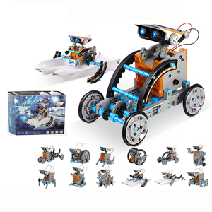 12 in 1教育用ソーラーロボット玩具STEM 13 in 1 DIY教育科学実験キットソーラーロボット電子玩具 - Product Image 5
