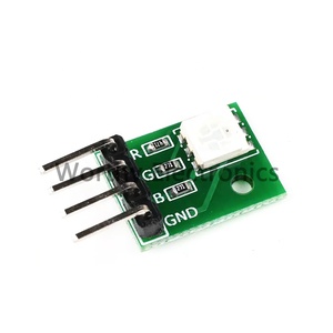 Modulo elettronico SCM development small board 5050 patch RGB modulo LED a colori con 4 fili dupont - Product Image 4