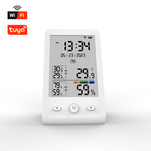 Medidor inteligente de temperatura y humedad Tuya Wifi, pantalla Digital LED, Sensor de alta precisión, detección remota en tiempo Real, alimentado por batería - Product Image 2