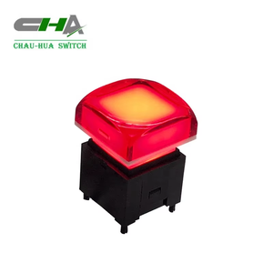 Produttore SPST interruttori a pulsante illuminati momentanei RGB a LED rettangolare illuminata silenziosità gioco interruttore tattile - Product Image 6