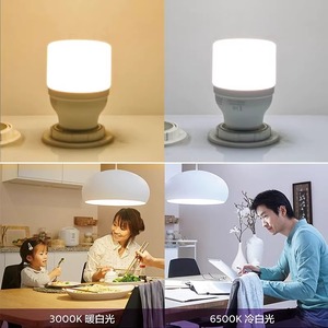 フィリップスLED電球e27ネジ口省エネランプ家庭用11W照明13Wテーブルランプペンダントライト超高輝度円筒形 - Product Image 6