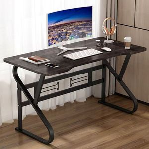 Gran oferta, escritorio de ordenador de madera Simple moderno, mesa Anticolisión de Metal, escritorio de estudio moderno, escritorios de ordenador de oficina - Product Image 5