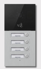 Sistema de intercomunicación de Audio bidireccional inteligente Tuya con cámara de timbre de video Soporte de cámara IP Teléfono de puerta visual-Todo controlado a través de la aplicación - Product Image 3