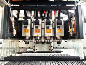Jinan-máquina enrutadora de procesamiento de madera multifuncional, máquina enrutadora 1325 de cuatro cabezales cnc para carpintería - Product Image 4
