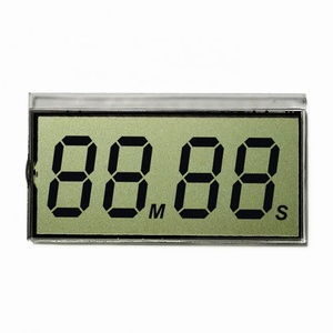 Display LCD TN personalizzato a 4 cifre a 7 segmenti Display LCD riflettente positivo per misuratori di ore Timer - Product Image 1