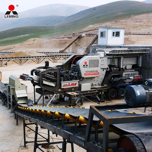 Çin en iyi PE600 * 900 çeneli kırıcı mobil taş kırıcı hattı
