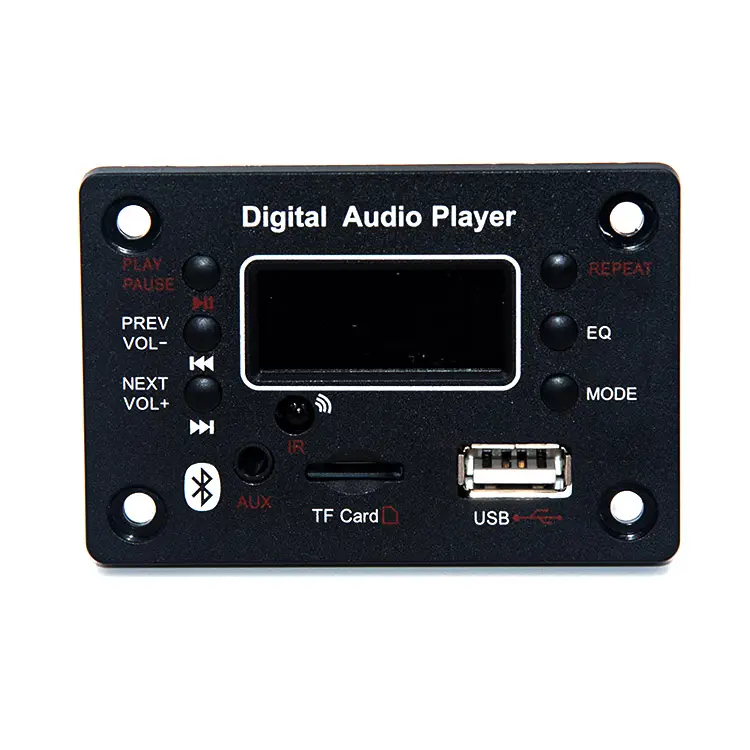 Gran oferta, tarjeta TF para coche, USB, FM, MP3, BT, módulo amplificador, reproductor de Mp3, placa decodificadora de Mp3, módulo AMP de Audio