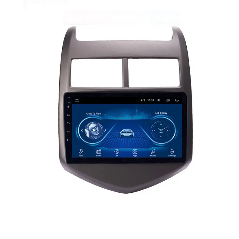 시보레 소닉 2011-2013 에 대한 유선 및 무선 carplay 범용 화면 휴대용 디스플레이 자동차 라디오