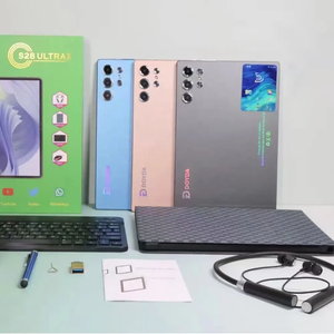 Venta al por mayor S28 ULTRA Wifi estudiante educativo Tablet Pc 256GB 10,1 pulgadas Dual SIM de alta calidad Android Tablet con teclado - Product Image 3