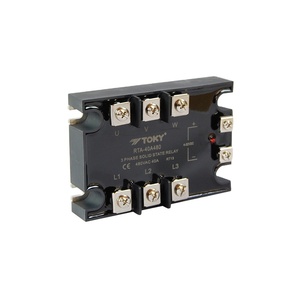 TOKY High Quality Zero-cross Activation DC 4-32V Control <strong>Signal</strong> <strong>Input</strong> SCR <strong>Output</strong> 40A Solid State <strong>Relay</strong> - Product Image 1