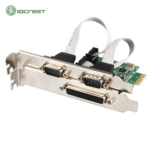 Tarjeta de puerto PCI Express wch382 a serie y paralelo para todos los puertos serie pcie 2 y 1 puerto paralelo - Product Image 2