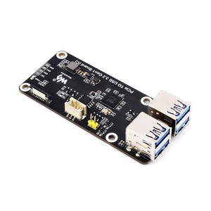 PCIe zu 4-Ch USB 3.2 Gen1-Karte (C) für Raspberry Pi 5, bis zu 5 Gbit/s Übertragungs geschwindigkeit, Treiber frei, Plug and Play - Product Image 1
