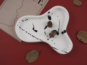 แม่พิมพ์แผ่นรองถ้วยแบบไม่สม่ำเสมอแม่พิมพ์ซิลิโคนยิปซั่มกาวหยดคริสตัลแบบติดในช่วงต้นของ Riser - Product Image 6