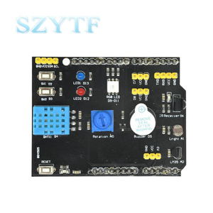 9 in 1 <strong>Sensor</strong> Board Multifunction Expansion Board DHT11 LM35 Temperature Humidity for <strong>Arduino</strong> <strong>UNO</strong> RGB LED <strong>IR</strong> Receiver Buzzer - Product Image 6