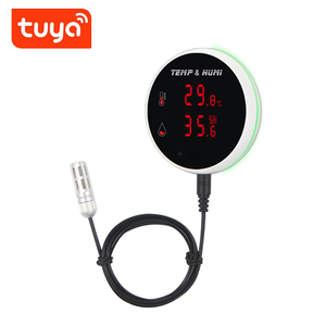 LEDEAST TUYA App control remoto de temperatura y humedad Sensor controlador de temperatura WiFi registrador de datos de temperatura - Product Image 2
