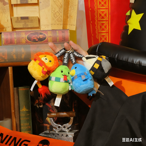 Harry Học Viện linh vật loạt Potter đồ chơi sang trọng Gryffindor và <span class=keywords><strong>Slytherin</strong></span> búp bê treo đồ trang trí quà tặng nhỏ tại chỗ bán buôn - Product Image 4