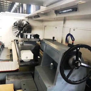 Máquina de torno CNC CK6180 de procesamiento de metal plano con controlador Siemens/Fanuc/GSK de un solo husillo chino automático de servicio pesado