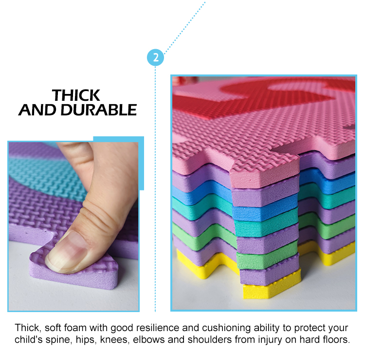 Childrens developing play rugs baby play mat number letter cartoon eva foam puzzle mat(图5) Childrens developing play rugs baby play mat number letter cartoon eva foam puzzle mat(图5)