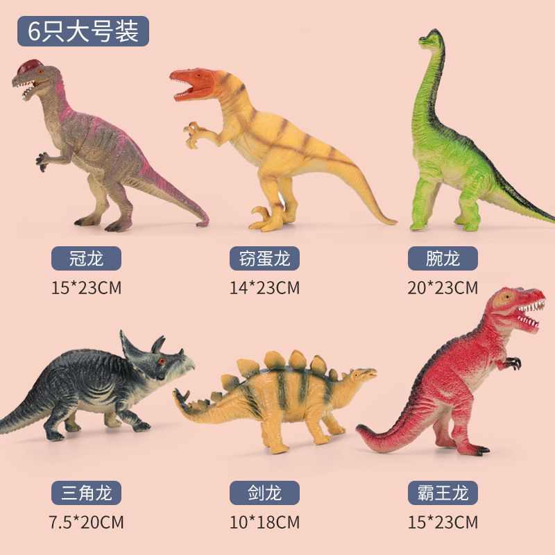 Gran dinosaurio de 6 bb.