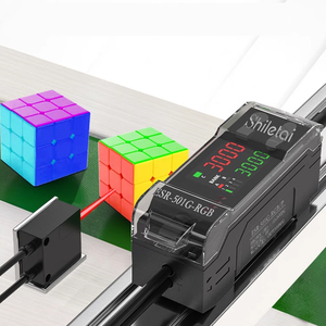 RGB Tri colore sorgente luminosa ESR-501G-RGB/N riconoscimento colore di alta precisione segno di colore fibra ottica sensore amplificatore - Product Image 6