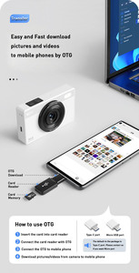 Benjie 2.8นิ้วกล้องเซลฟี่ดิจิตอลหน้าจอ IPS สำหรับเด็กและนักเรียนเซ็นเซอร์ CMOS สำหรับบันทึกชีวิต - Product Image 6