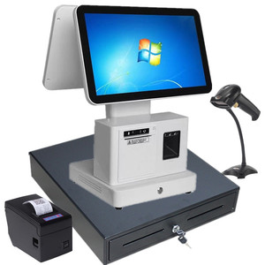 POS510 Smart Pos Machine Wifi Cash Register Dual Screen Window All <strong>in</strong> One Pos Systems for Retail Clothing <strong>Store</strong> - Product Image 2