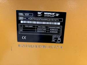 รถตักดิน CAT420F มือสองคุณภาพสูงในสต็อกราคาไม่แพงพร้อมส่วนประกอบกระปุกเกียร์หลัก - Product Image 6