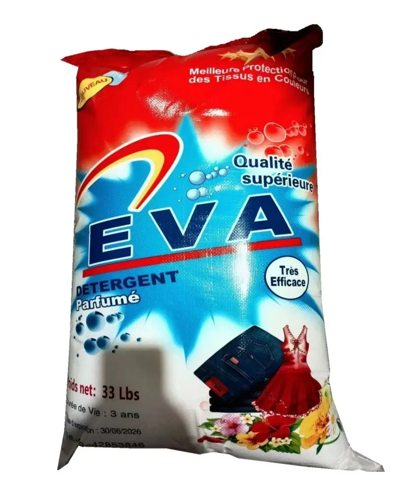 Detergente di grande Volume di buona qualità En Polvo/sapone Detergente/sapone da bucato in polvere per il mercato dell'america centrale