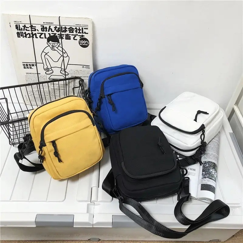 Bolso pequeño de mensajero deportivo a la moda con logotipo personalizado, bolsos de pecho para hombre, bolsos bandolera pequeños para mujer