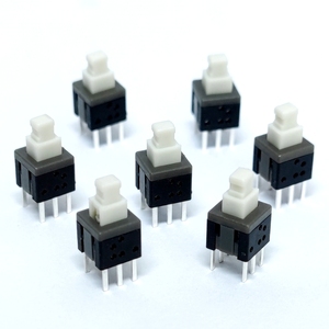 6 Pin Dip Pcb Mini <strong>Switch</strong> on off <strong>5</strong>.8*<strong>5</strong>.8 Self Lock Push Button <strong>Switch</strong> - Product Image 1