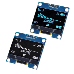 4PIN 1.3 OLED-Modul weiß/blau Farbe 128 X64 1,3-Zoll-OLED-LCD-Anzeigemodul 1,3 "IIC I2C Kommunizieren Sie mit Gehäuse für Arduinos