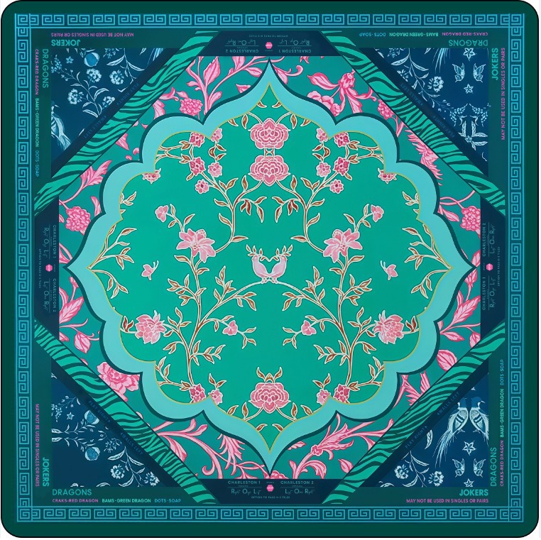 Fleur vert foncé